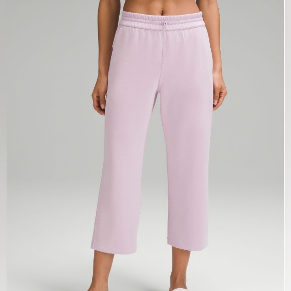 Softstream straight leg crop